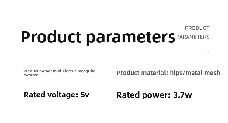 Mata Mosquitos Eléctrico USB con Luz Ultravioleta, Raqueta Matamoscas, Trampa Automática para Insectos para Interiores, Exteriores, Viajes, Camping y Control de Plagas